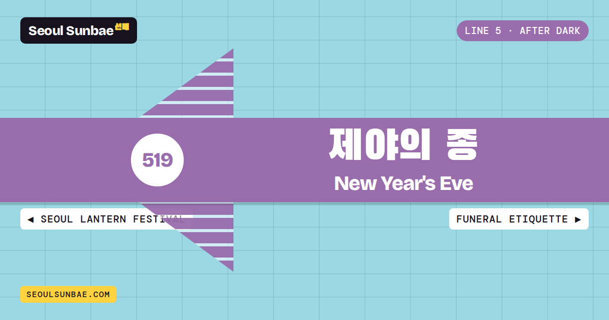 New Year’s Eve In Seoul: The Bosingak Bell And Better Alternatives